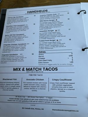 Menu photo 7 The Nook and Cranny Pictou, NS
