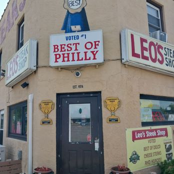 Leo's Steak Shop - Outside of building - Sandwiches Near Me - Folcroft, Pennsylvania Leo's Steak Shop - Outside of building - Sandwiches Near Me - Folcroft, Pennsylvania