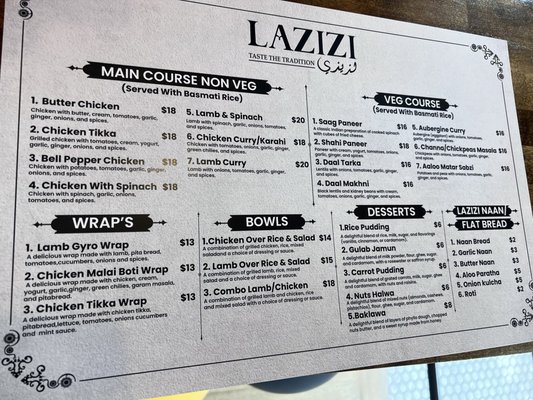Menu photo 7 Lazizi Halal Cuisine Washington, DC, DC Menu photo 7 Lazizi Halal Cuisine Washington, DC, DC