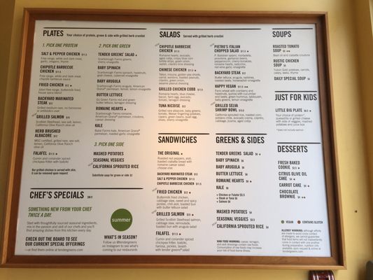 Menu photo 8 Tender Greens Marina Del Rey, CA Menu photo 8 Tender Greens Marina Del Rey, CA