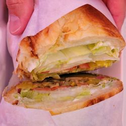 U.S. Donuts - Loaded Turkey Croissant $9, totally worth it.
