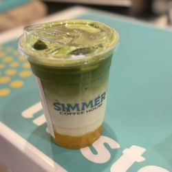 Simmer Coffee House - Mango matcha