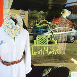 Local Motive - Locally made and upcycled apparel, jewelry, and body care for men, women and children. Workshops and craft nights taught by local artisans!