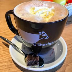 Charly's Tea-Room - Delicious hot chocolate