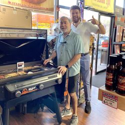 Texas Star Grill Shop - Gus and my husband