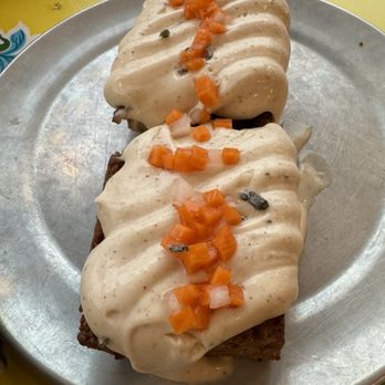The Root Cafe - Grilled Pumpkin Bread Appetizer - Cafes Near Me - Little Rock, Arkansas