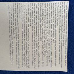 My complaint about famous footwear and their ruthless credit practices My complaint about famous footwear and their ruthless credit practices