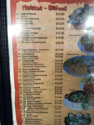 Menu photo 3 Molcajetes Apatzingan Sacramento, CA