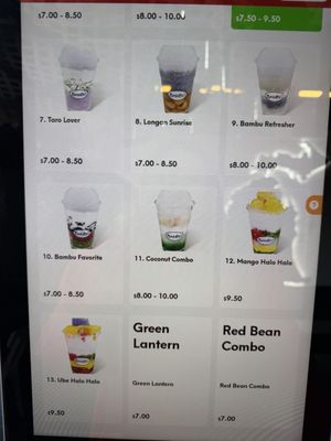 Menu photo 7 Bambu Holland, MI