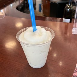 White peach wine slush