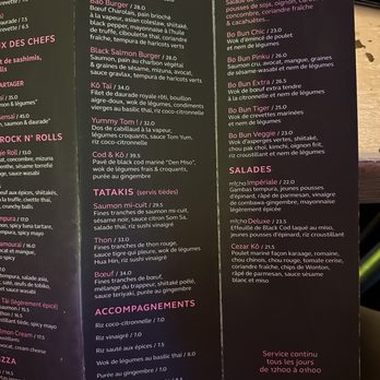 Miss Kō - Menu - Cocktail Bars Near Me - Paris, 75