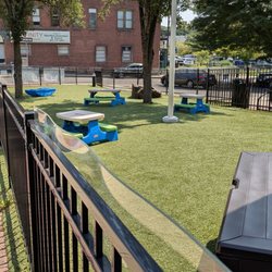 Meriden YMCA - A nice little outdoor play area for the kids attending summer camp.
