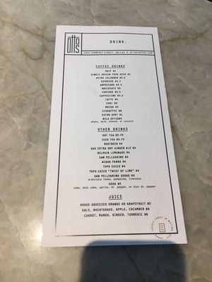 Menu photo 7 Otto's Coffee and Fine Foods Dallas, TX