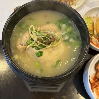 Bang Ga Nae - a bowl of soup and bowls of food - Korean Near Me - Ridgefield, New Jersey Bang Ga Nae - a bowl of soup and bowls of food - Korean Near Me - Ridgefield, New Jersey
