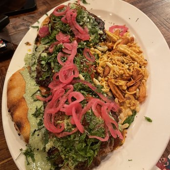 Nue - Pakistani Peshawari Chapli Kabab (Halal) - Tapas/Small Plates Near Me - Seattle, Washington Nue - Pakistani Peshawari Chapli Kabab (Halal) - Tapas/Small Plates Near Me - Seattle, Washington