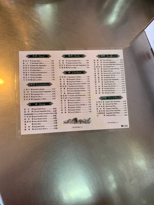 Menu photo 4 Golden Star Chinese Silver City, NM