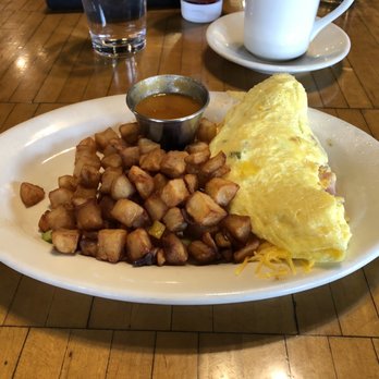 School House Kitchen & Libations - Uninspired Denver omelette, plus sad pile of country potatoes: $13.75 - New American Near Me - Arvada, Colorado School House Kitchen & Libations - Uninspired Denver omelette, plus sad pile of country potatoes: $13.75 - New American Near Me - Arvada, Colorado