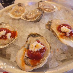 Oysters on the Half Shell