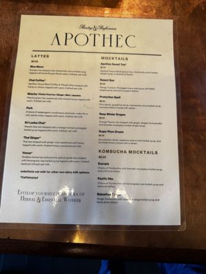 Menu photo 4 APOTHEC Richmond, VA