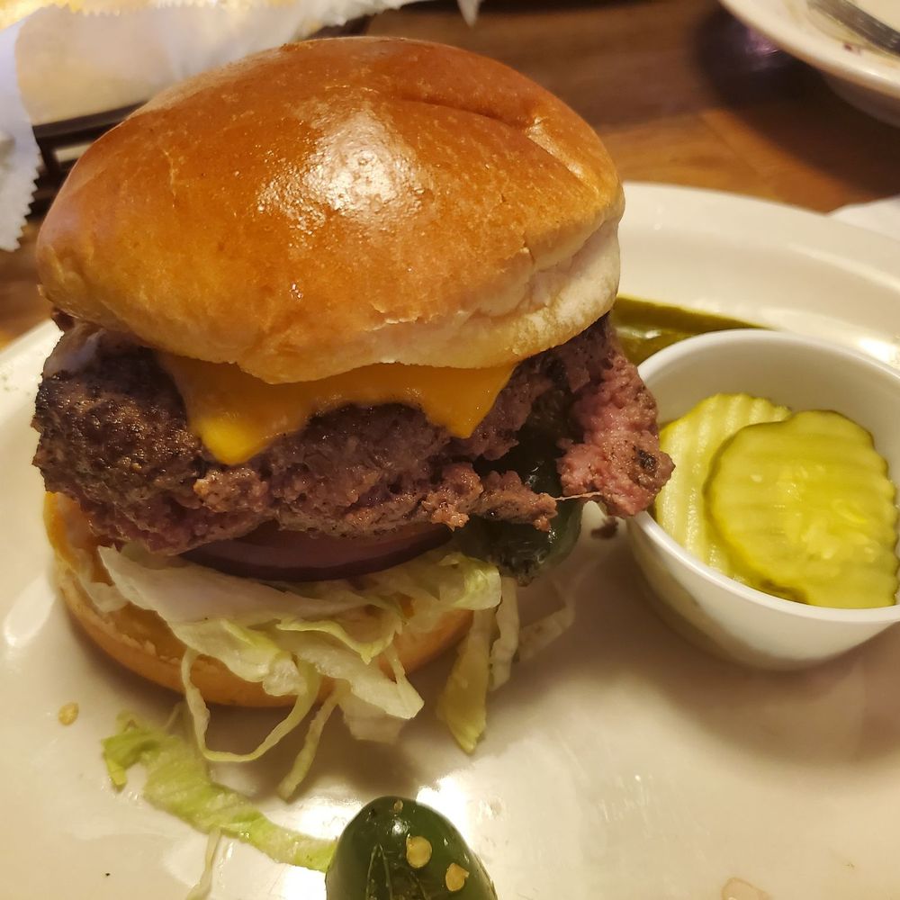 Texas Roadhouse - Burger. Medium rare. Add jalapenos - Steakhouses Near Me - Flower Mound, Texas Texas Roadhouse - Burger. Medium rare. Add jalapenos - Steakhouses Near Me - Flower Mound, Texas