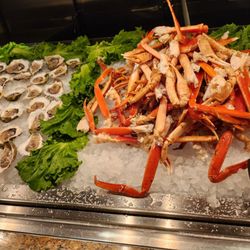 Harvest Dining Hall - $40 for dinner buffet has snowcrabs & oysters 7/26/24