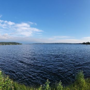 Seward Park - Panoramic view south side of park - Hiking Near Me - Seattle, Washington