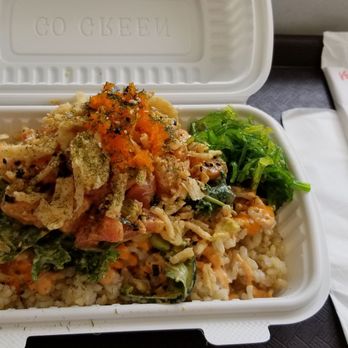 Pokestuf - Regular bowl with ahi, tuna, alabacore - Hawaiian Near Me - Alhambra, California