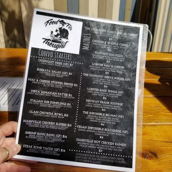 Food For Thought - Menu - Gastropubs Near Me - Cape Neddick , Maine