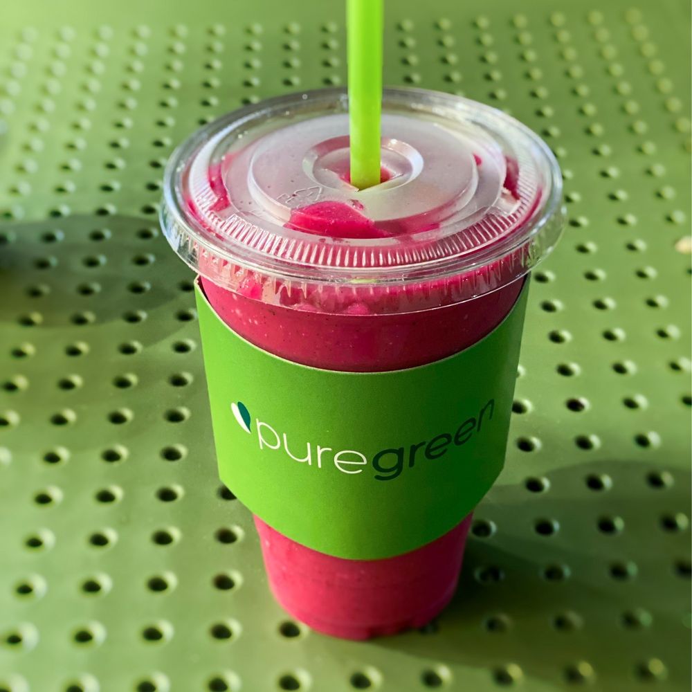 Pure Green - Pink Dragon Smoothie (4/5) - Juice Bars & Smoothies Near Me - Aventura, Florida