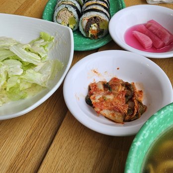 Bunsik Nara Plus - Banchans and Kimbap special - Korean Near Me - Little Ferry, New Jersey