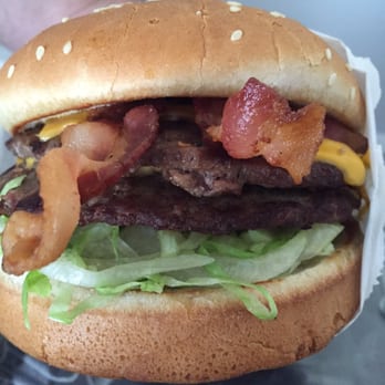 Gold Star Hamburgers - Double Bacon Cheeseburger - Fast Food Near Me - Riverside, California Gold Star Hamburgers - Double Bacon Cheeseburger - Fast Food Near Me - Riverside, California