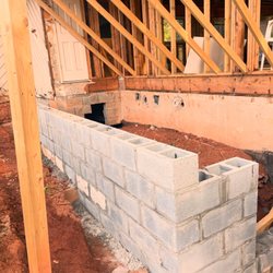 ECH Custom Building - Block foundation to add onto house