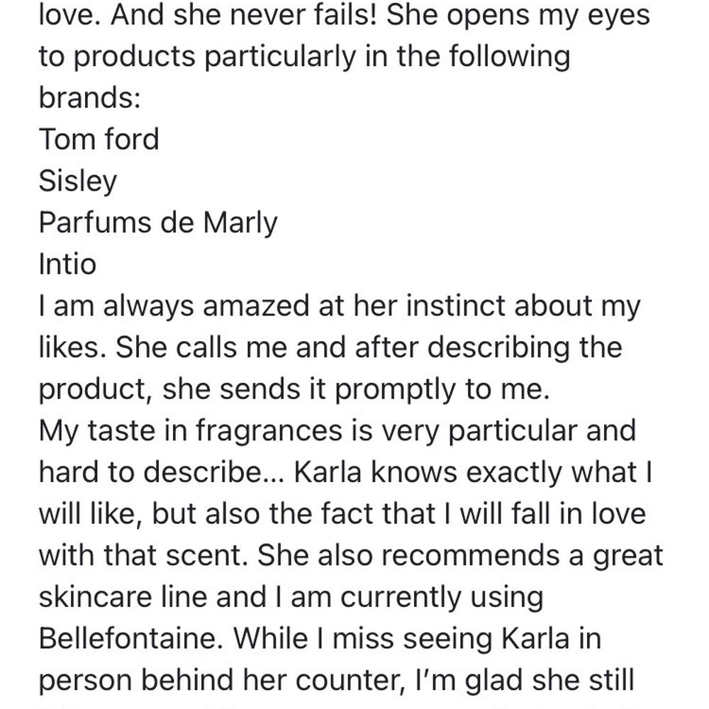 A raving review of Brand Ambassador at Neiman Marcus. A raving review of Brand Ambassador at Neiman Marcus.