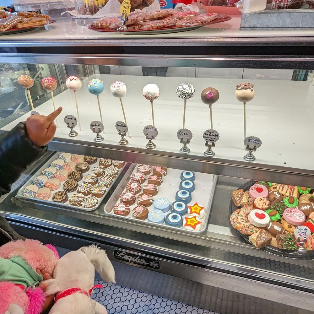 Patty Pops - Picking out her faves - Desserts Near Me - Pelham, New York Patty Pops - Picking out her faves - Desserts Near Me - Pelham, New York