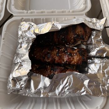 Thai Street Food - BBQ chicken skewers - Thai Near Me - Lihue, Hawaii Thai Street Food - BBQ chicken skewers - Thai Near Me - Lihue, Hawaii