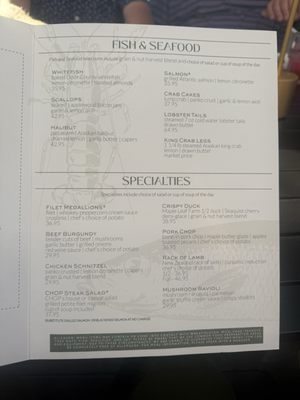 Menu photo 1 CHOP Sister Bay, WI