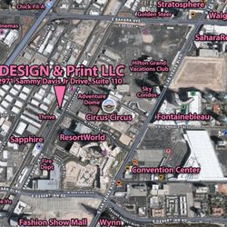 iDesign Vegas - iDESIGN & Print LLC new expansion location 2971 Sammy Davis Jr. Drive, Suite 110, Las Vegas, NV 89109