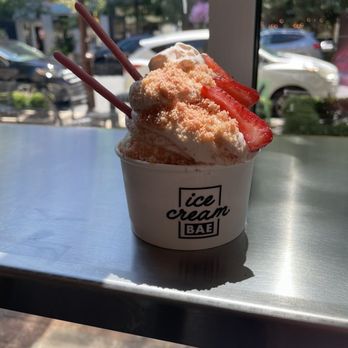 Ice Cream Bae - Strawberry shortcake - Ice Cream & Frozen Yogurt Near Me - Leawood, Kansas Ice Cream Bae - Strawberry shortcake - Ice Cream & Frozen Yogurt Near Me - Leawood, Kansas