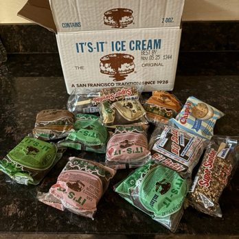 It's-It Ice Cream - The flavors I chose total $12 with Groupon discount! - Ice Cream & Frozen Yogurt Near Me - Burlingame, California It's-It Ice Cream - The flavors I chose total $12 with Groupon discount! - Ice Cream & Frozen Yogurt Near Me - Burlingame, California
