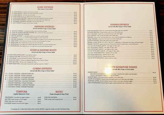 Menu photo 1 Sachi Sushi Stuart, FL