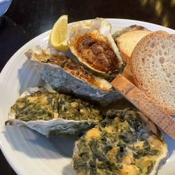 Cajun Butter, PK Style, Chargrilled Plump Oysters
