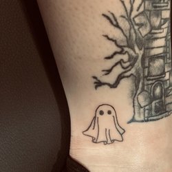 Best friend ghostie (BFF got a matching one) done by Haley