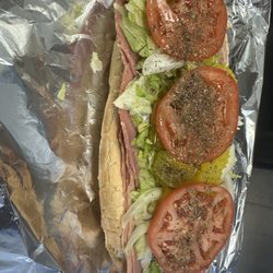 Corn beef hoagie
