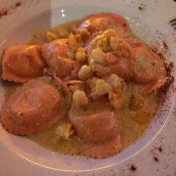 Lobster ravioli