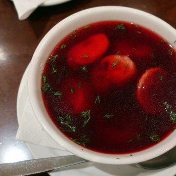 Café Polonez - Barszcz Czerwony z Uszkami (7.95) - Polish Near Me - Toronto, Ontario Café Polonez - Barszcz Czerwony z Uszkami (7.95) - Polish Near Me - Toronto, Ontario