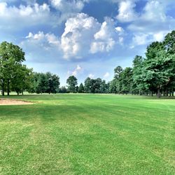 Malden Country Club - Fairway and pin.