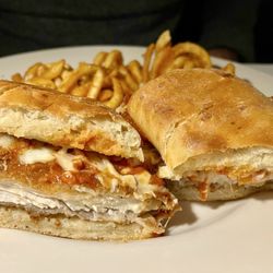 Papapolloni Mediterranean Bistro - Chicken Parmigiana Sandwich
