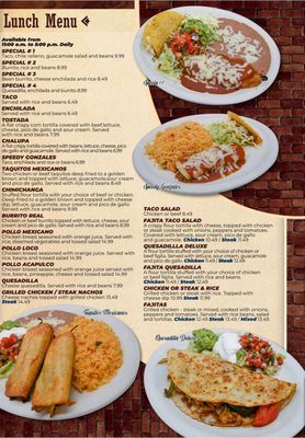 Menu photo 5 Casa Blanca Madison, AL