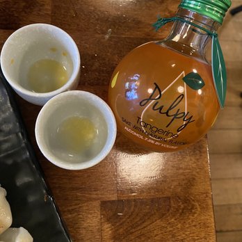 Arashi Ramen - Tangerine Sake - Ramen Near Me - Seattle, Washington