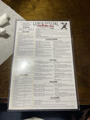 Menu photo 1 ShoeBooties Cafe Murphy, NC